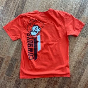 Nike Oklahoma State T-Shirt OSU Cowboys Tee Live Orange Mens Large